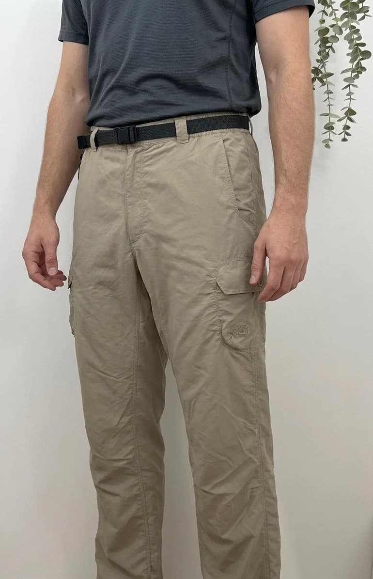 Pantalon cargo randonnée The North Face beige taille M avec ceinture - FP2607146 - Photo 1/14