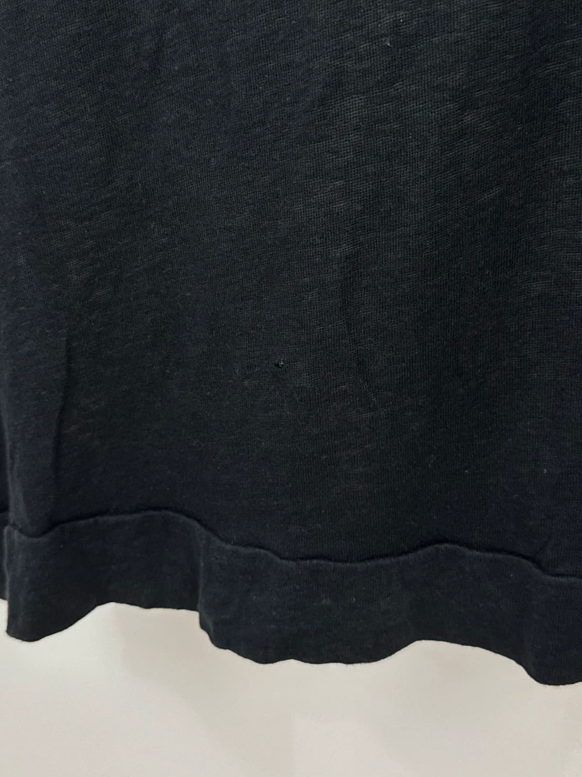 Top Sandro soie et lin imprimé étoiles paisley noir taille 2/M - DN26089 - Photo 8/10