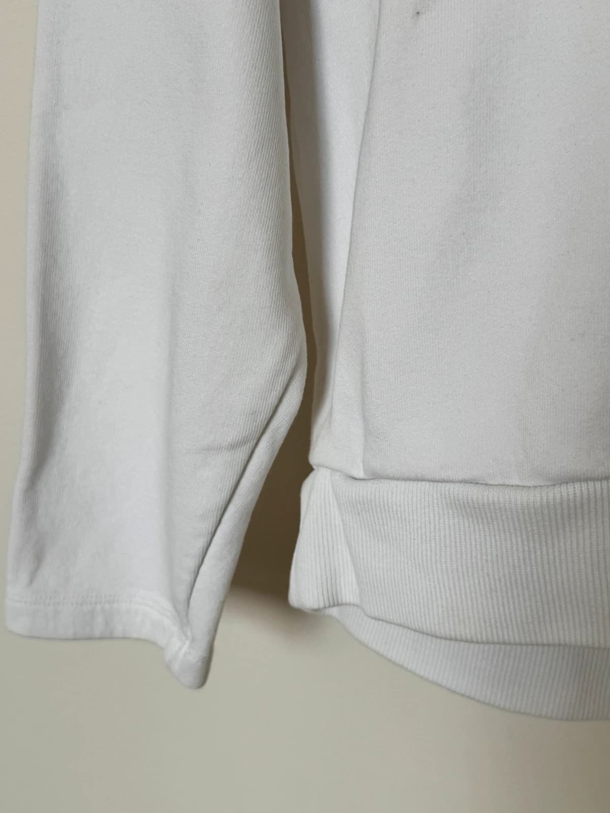 Lacoste Sport baltas Crewneck džemperis su rožiniu krokodilo logotipu, dydis 32/XS - VG260566 – nuotrauka 5/9