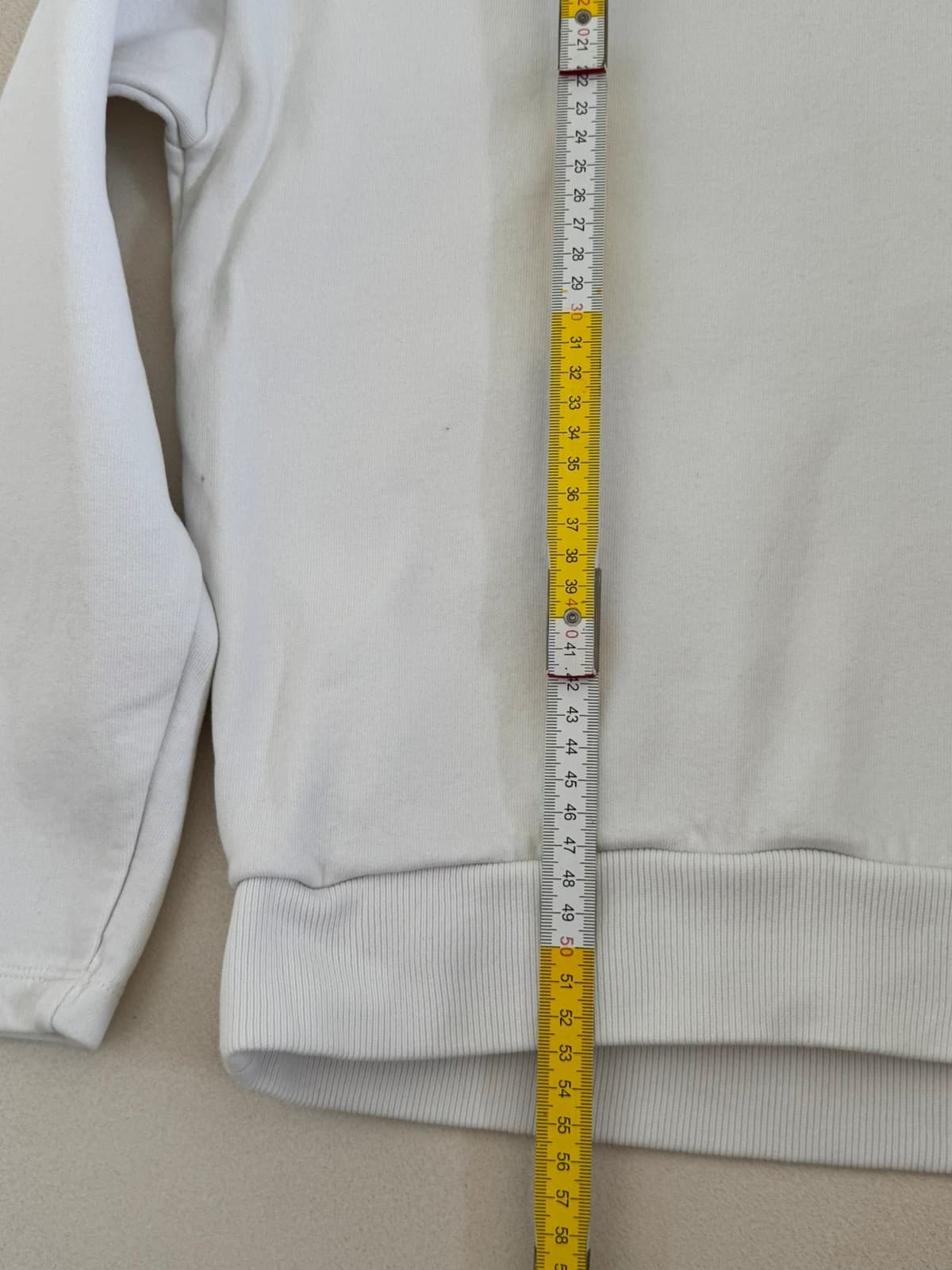 Lacoste Sport baltas Crewneck džemperis su rožiniu krokodilo logotipu, dydis 32/XS - VG260566 – nuotrauka 9/9