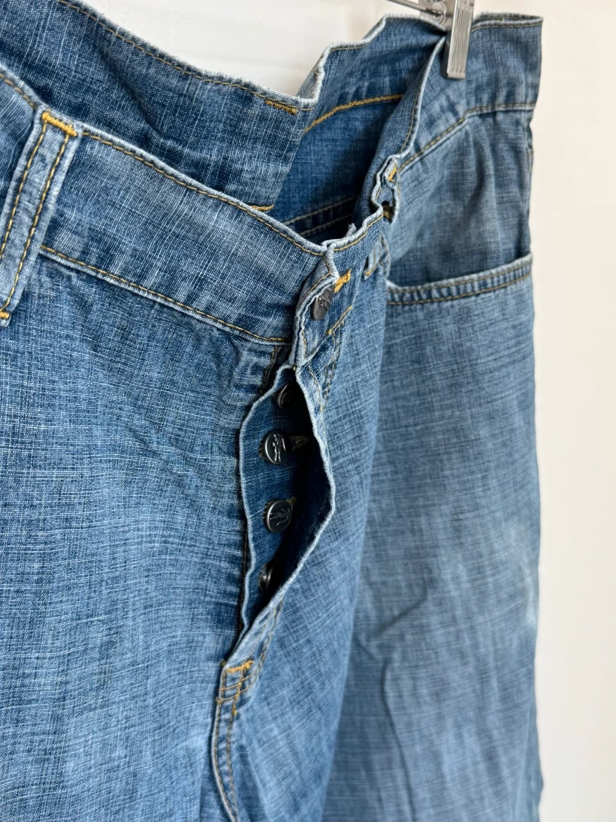 Jean Lacoste bleu coupe droite taille W36 - Photo 4/13