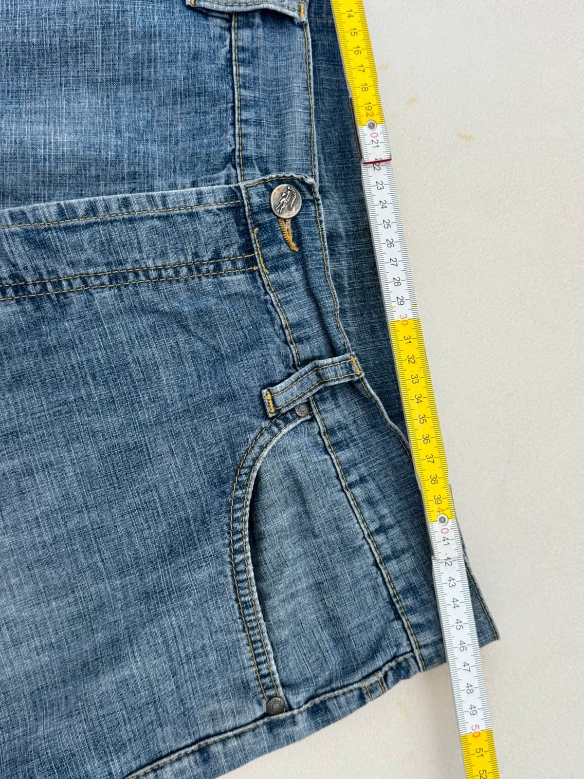 Jean Lacoste bleu coupe droite taille W36 - Photo 12/13
