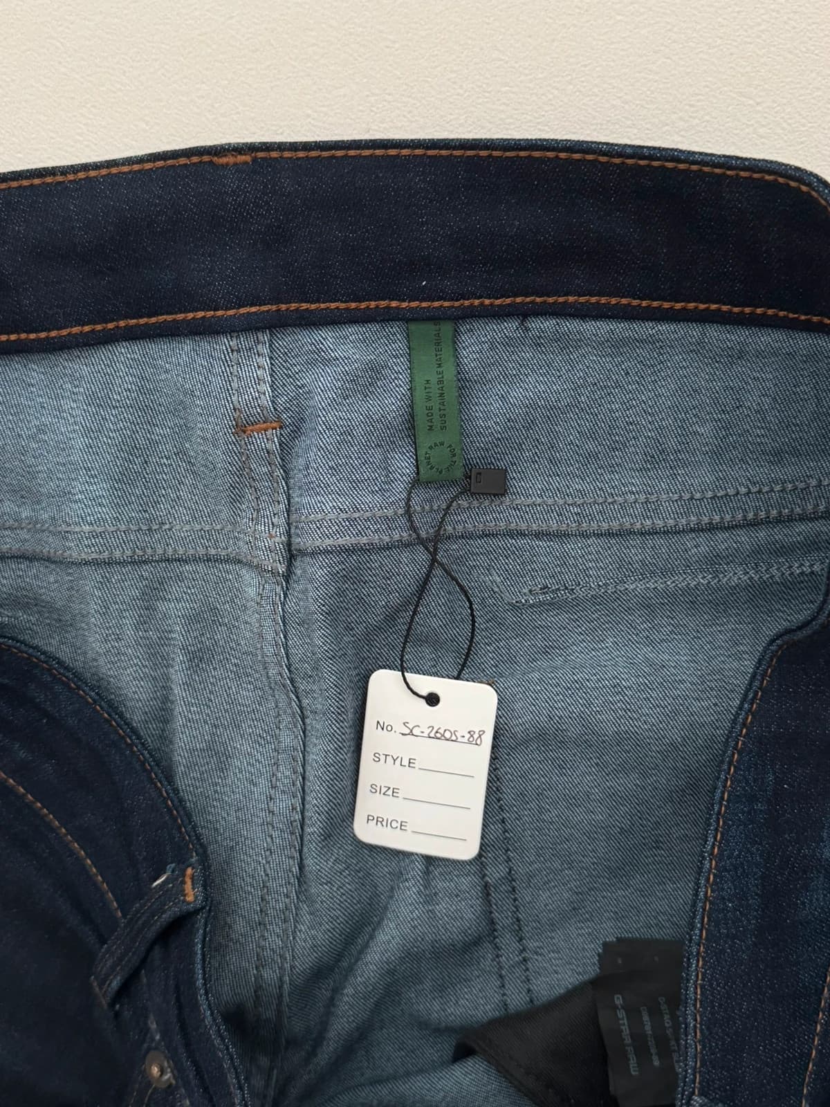 Siauri G-Star RAW D-Staq 5-Pocket džinsai tamsiai mėlyni, dydis W36 - SC260588 – nuotrauka 3/10