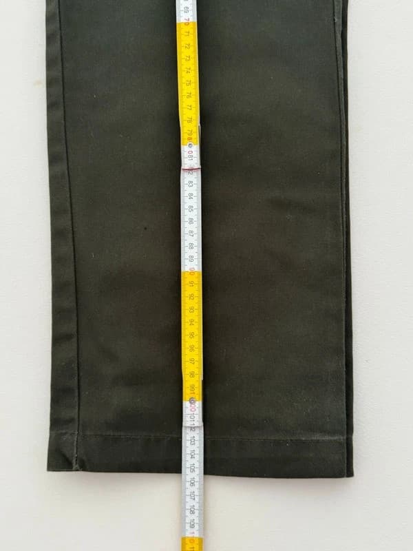 Darbinės Dickies 873 Slim Straight kelnės žalios kaki spalvos, dydis W36 L32 - SK260628 – nuotrauka 11/11