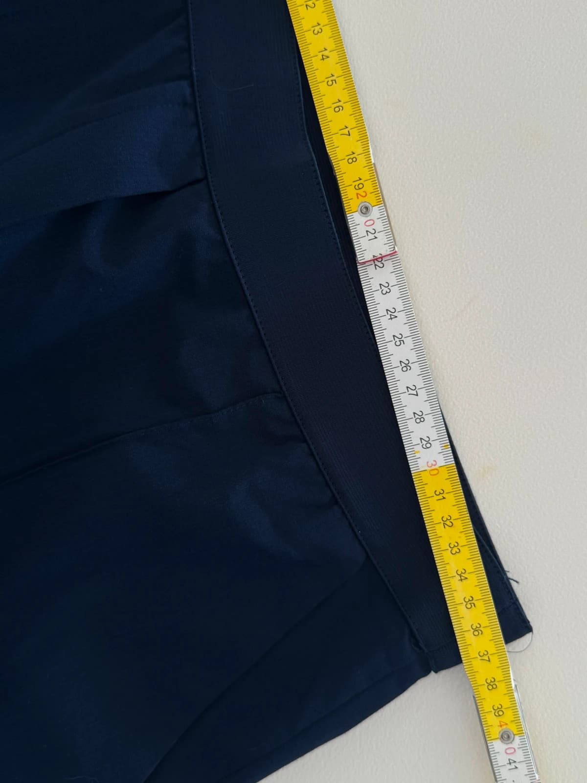 Elegantne hlače Tommy Hilfiger, mornarsko plave, elastični struk, veličina 8/M - SC2606151 - Fotografija 7/8