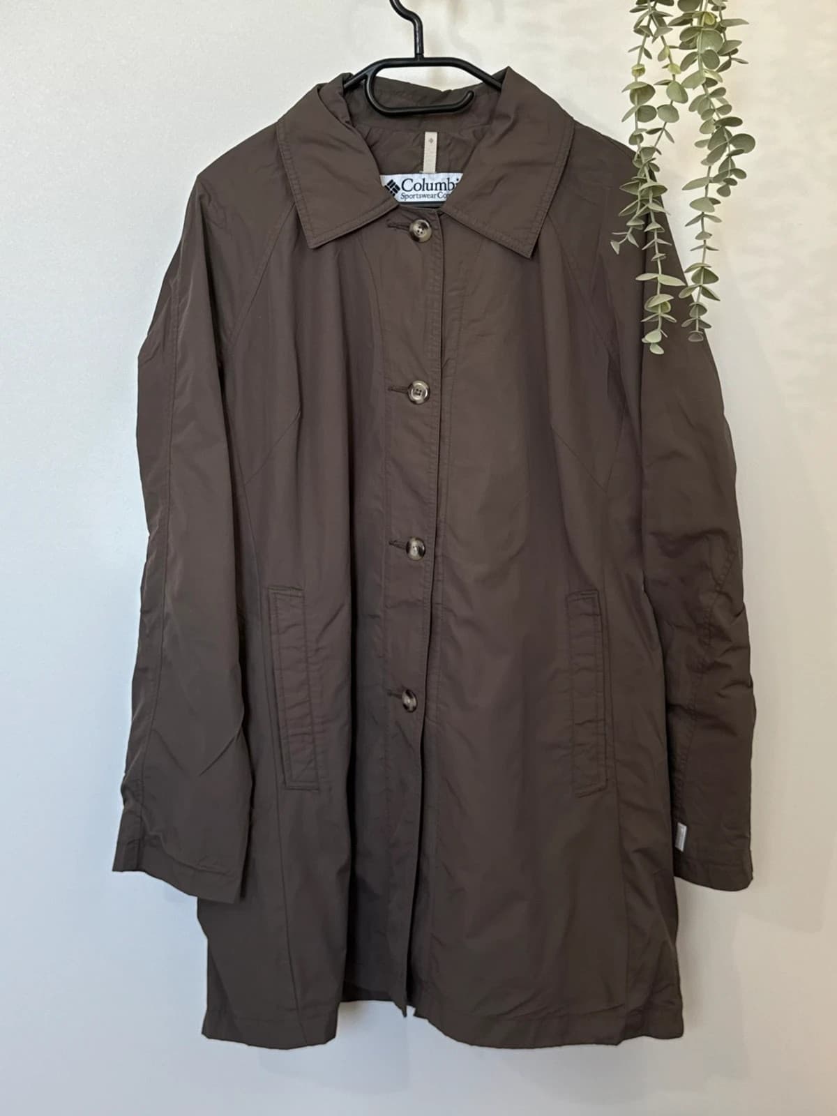 Columbia moteriškas lengvas paltas rudai khaki spalvos, dydis L - FP260722 – nuotrauka 2/9
