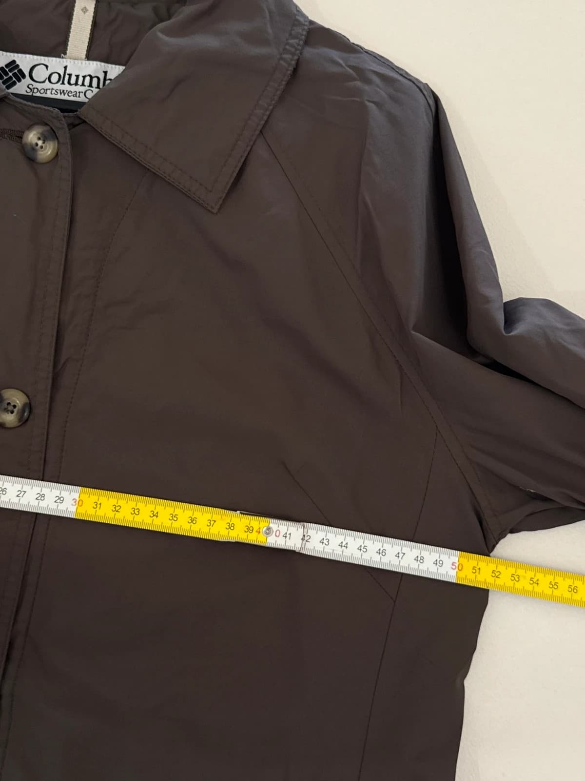 Columbia moteriškas lengvas paltas rudai khaki spalvos, dydis L - FP260722 – nuotrauka 8/9