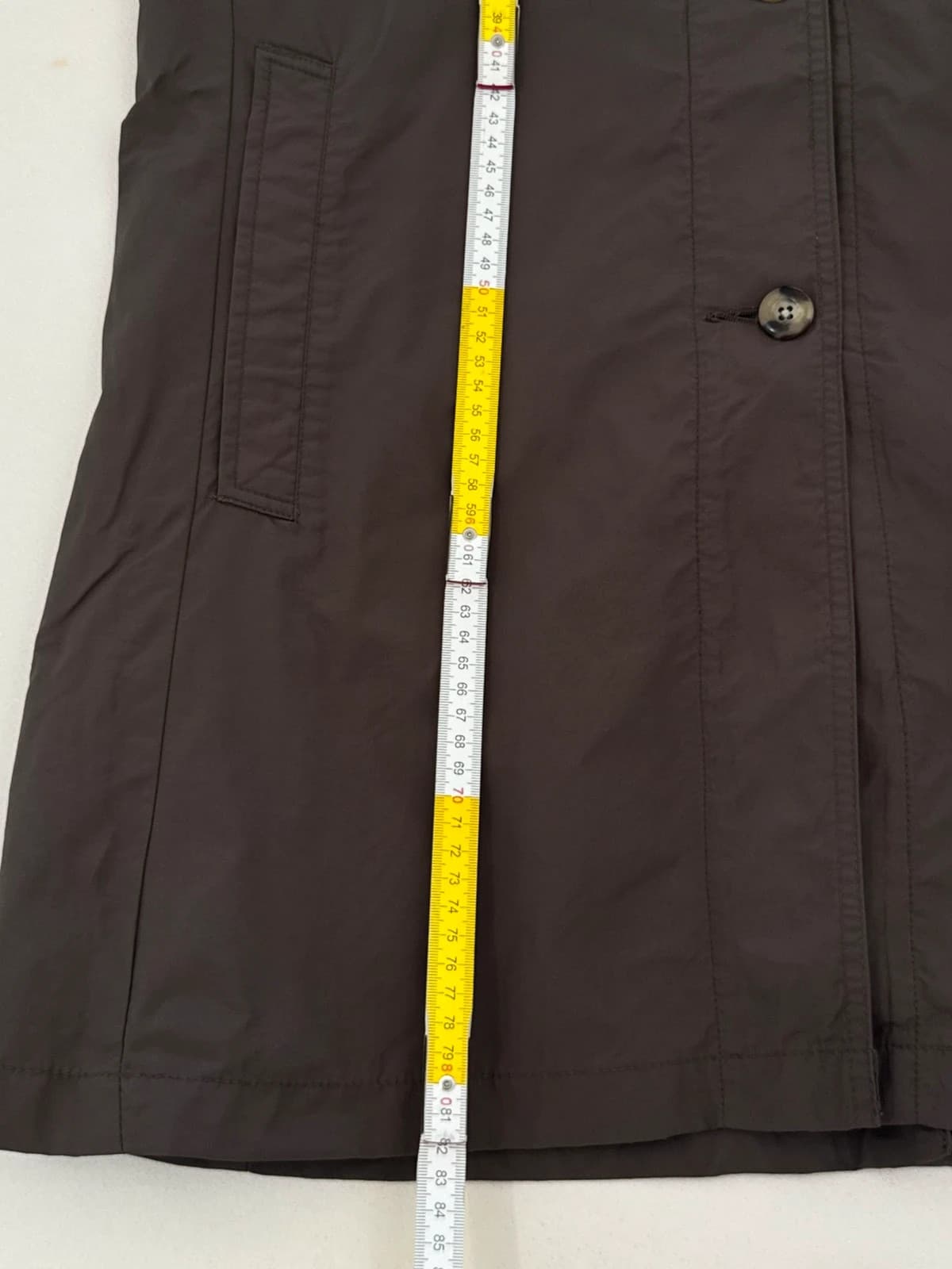 Columbia moteriškas lengvas paltas rudai khaki spalvos, dydis L - FP260722 – nuotrauka 9/9