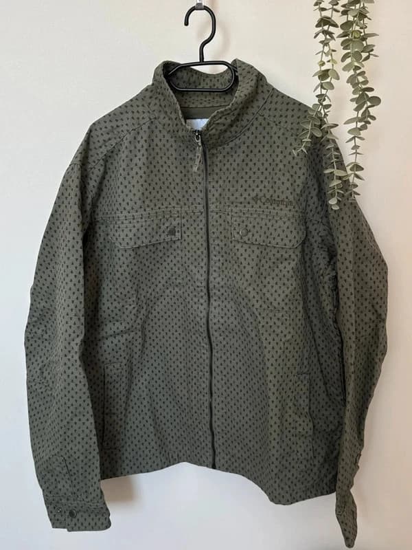 Veste Columbia kaki motifs sapins outdoor taille XL - FP2607127 - Photo 2/9
