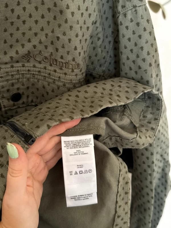 Veste Columbia kaki motifs sapins outdoor taille XL - FP2607127 - Photo 6/9
