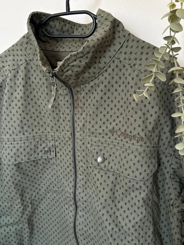 Veste Columbia kaki motifs sapins outdoor taille XL - FP2607127 - Photo 4/9