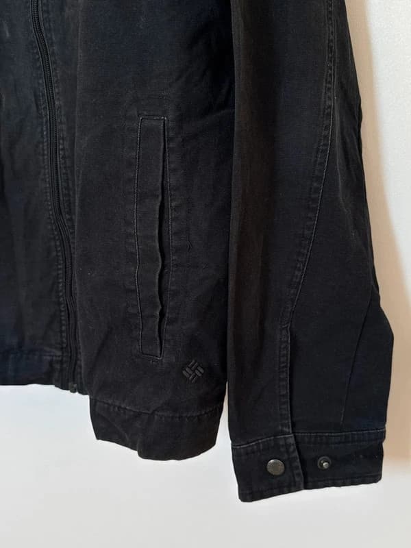 Jaket Columbia Sportswear hitam workwear kapas saiz L - FP2607135 - Foto 4/9