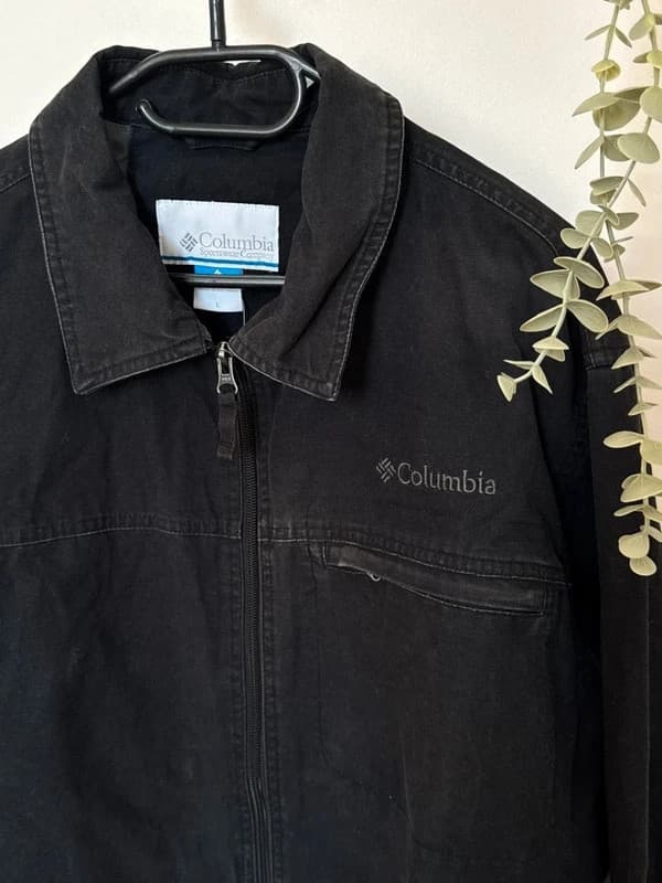 Jaket Columbia Sportswear hitam workwear kapas saiz L - FP2607135 - Foto 5/9