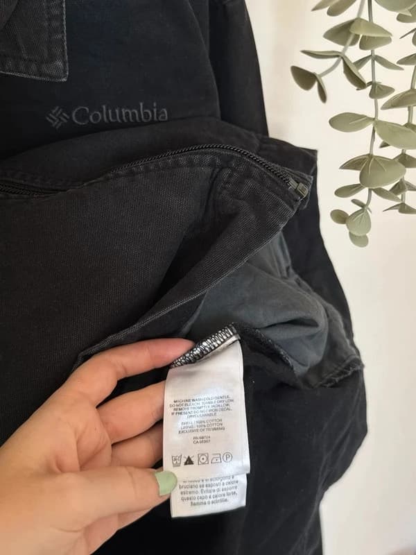 Jaket Columbia Sportswear hitam workwear kapas saiz L - FP2607135 - Foto 6/9