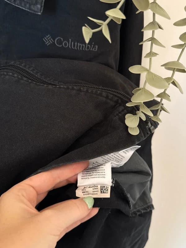Jaket Columbia Sportswear hitam workwear kapas saiz L - FP2607135 - Foto 7/9