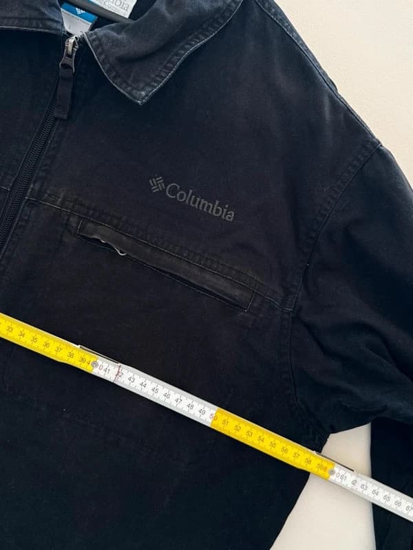 Jaket Columbia Sportswear hitam workwear kapas saiz L - FP2607135 - Foto 8/9