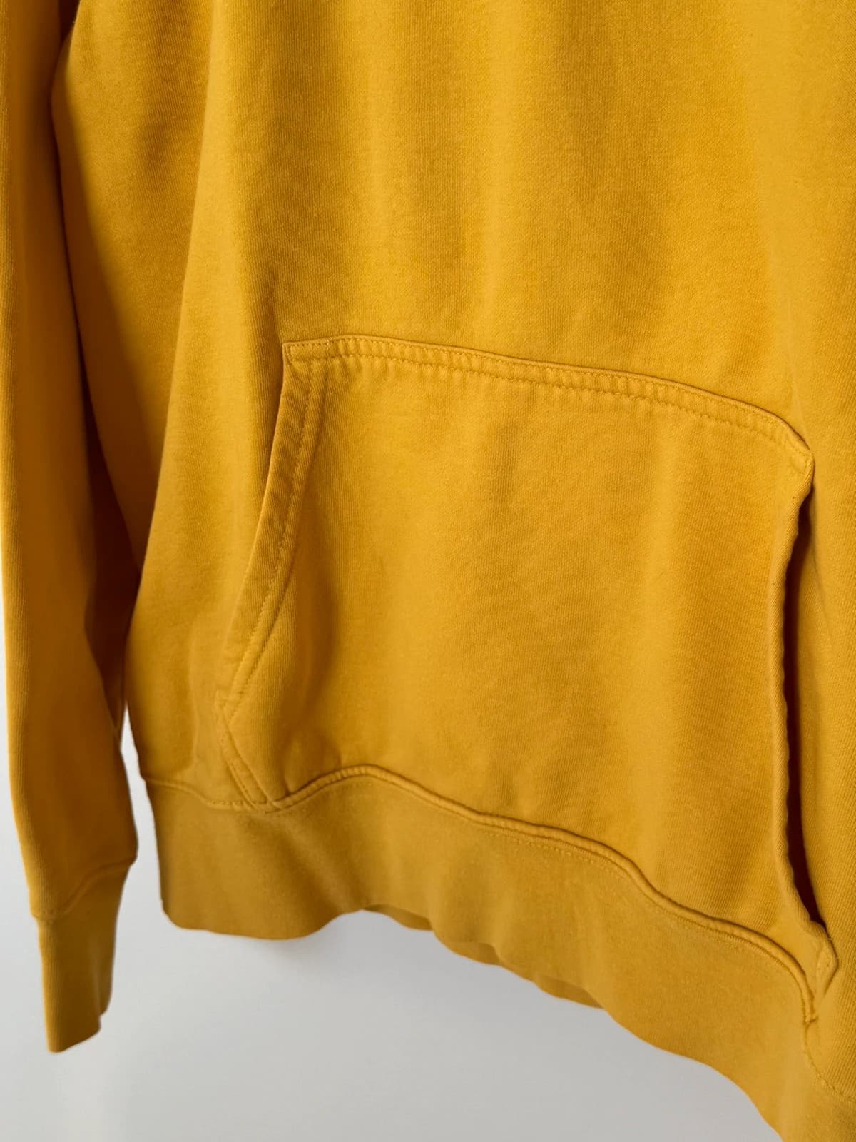 Huvtröja/Sweatshirt med huva The North Face senapsgul stor logga storlek M - FP2607160 - Foto 5/10