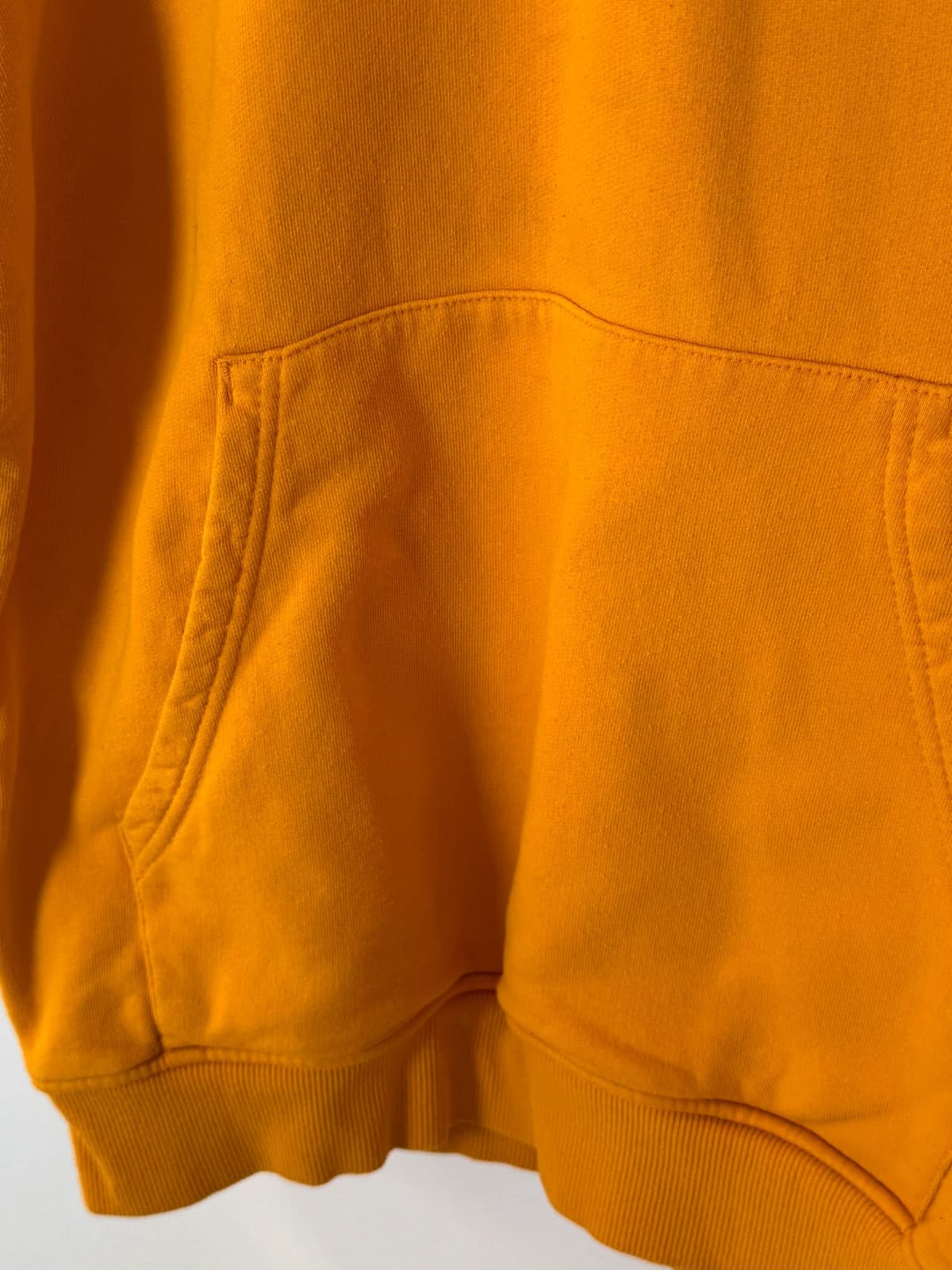 Суичър с качулка hoodie The North Face жълто горчица бродирано лого размер L - FP2607162 - Снимка 5/11