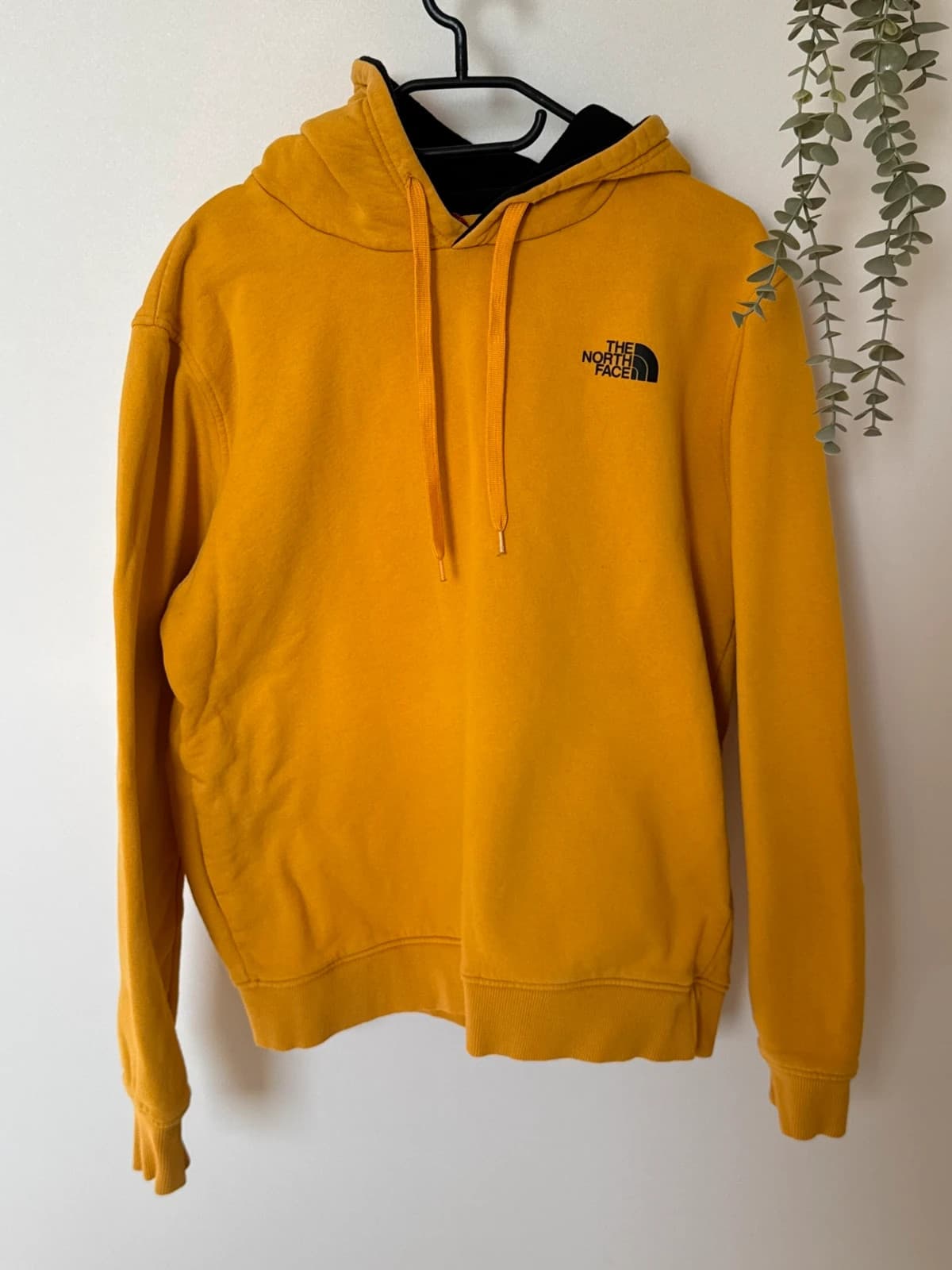 Sweat à capuche The North Face jaune moutarde logo capuche taille L - FP260742 - Photo 2/10
