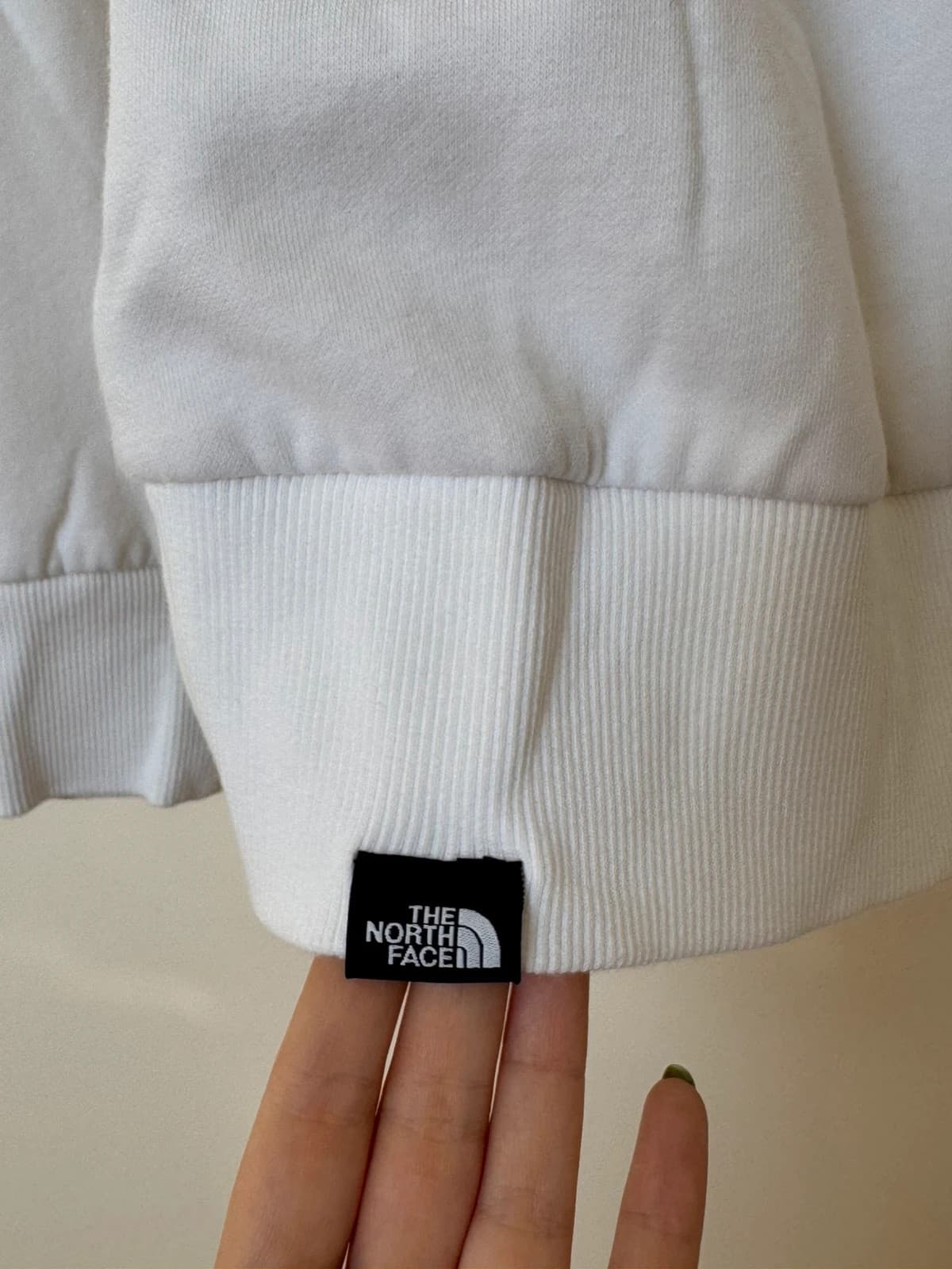 Sweat zippé à capuche The North Face blanc full zip taille L - FP260743 - Photo 5/9