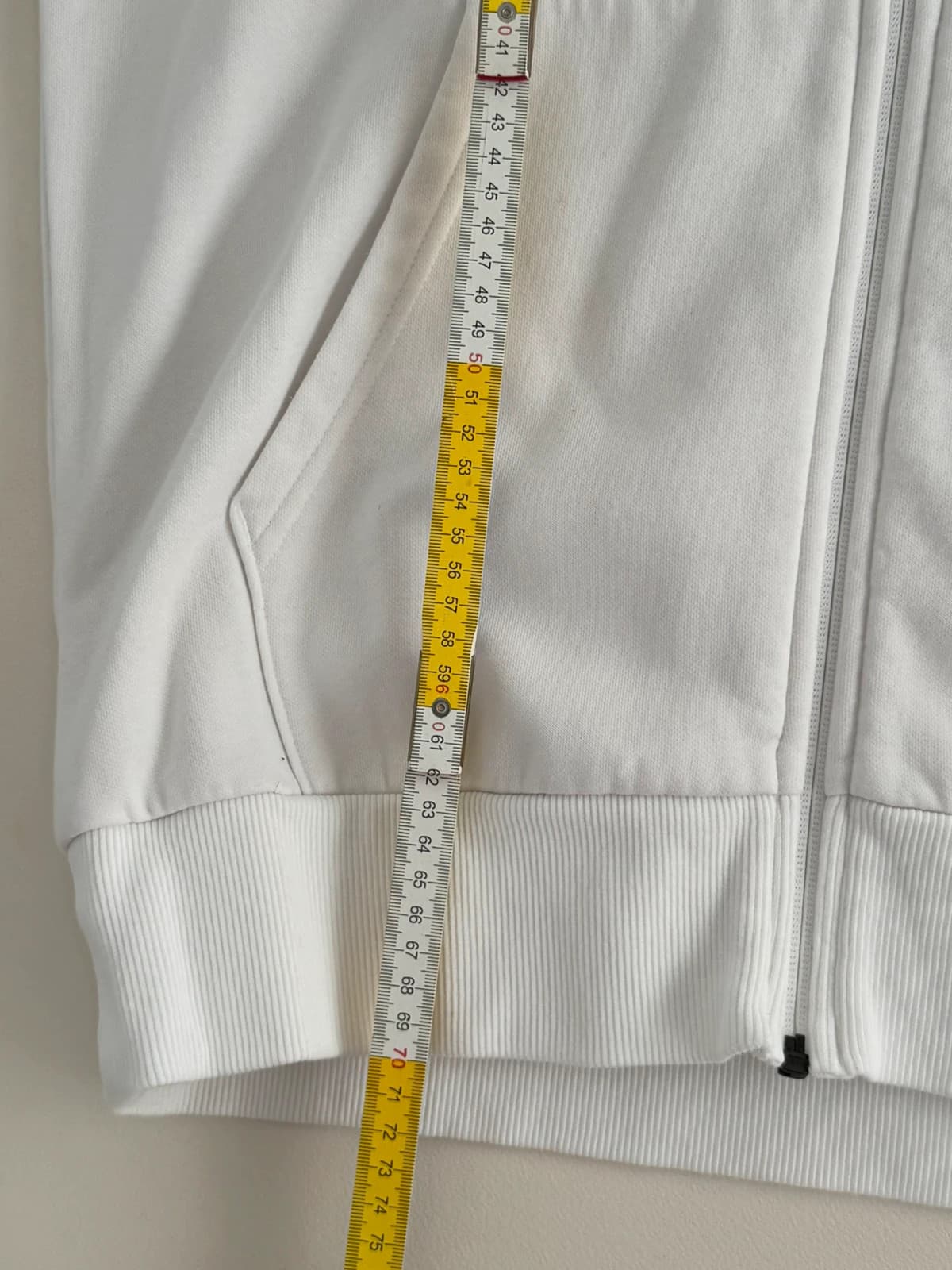 Sweat zippé à capuche The North Face blanc full zip taille L - FP260743 - Photo 9/9