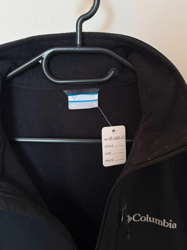 Giacca softshell Columbia nera Ascender taglia M - FP2607123 - Foto 3/9