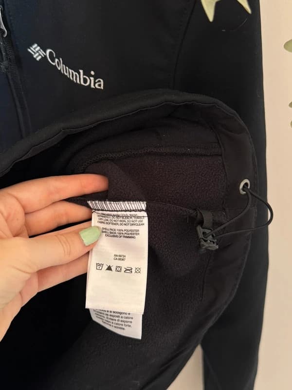 Giacca softshell Columbia nera Ascender taglia M - FP2607123 - Foto 6/9