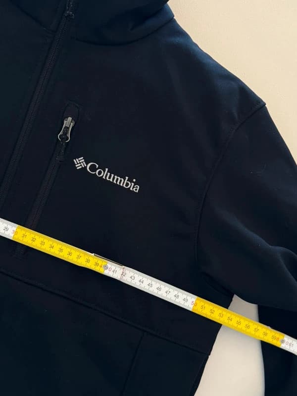 Giacca softshell Columbia nera Ascender taglia M - FP2607123 - Foto 8/9