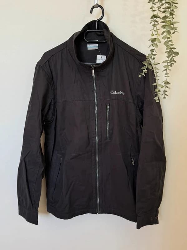 Jaket Columbia kelabu gelap taupe gaya outdoor utiliti saiz M - FP2607124 - Foto 2/7
