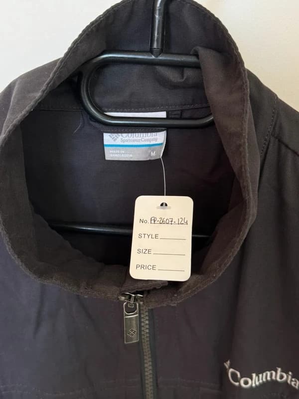 Jaket Columbia kelabu gelap taupe gaya outdoor utiliti saiz M - FP2607124 - Foto 3/7