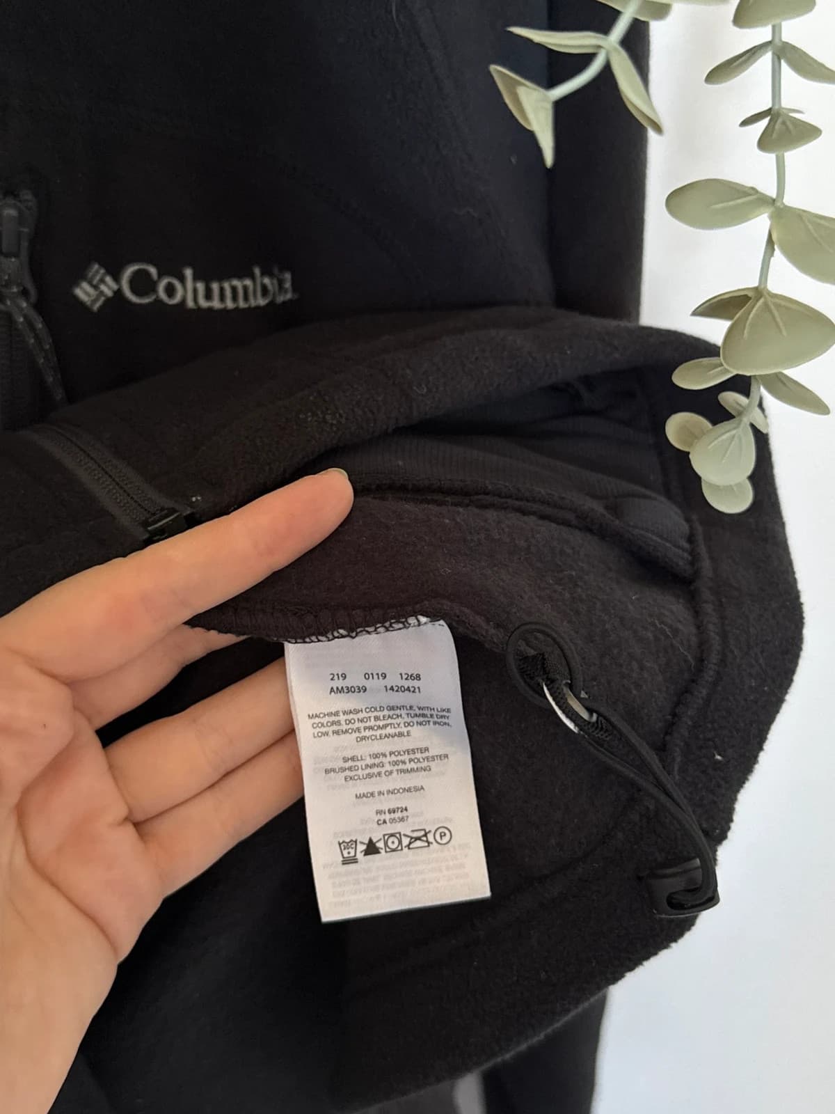 Polar Columbia Fast Trek II Full Zip czarny rozmiar M - FP2607148 - Zdjęcie 6/8