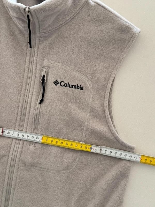 Flisinė liemenė be rankovių Columbia Fast Trek kreminė, dydis S - FP260990 – nuotrauka 6/7