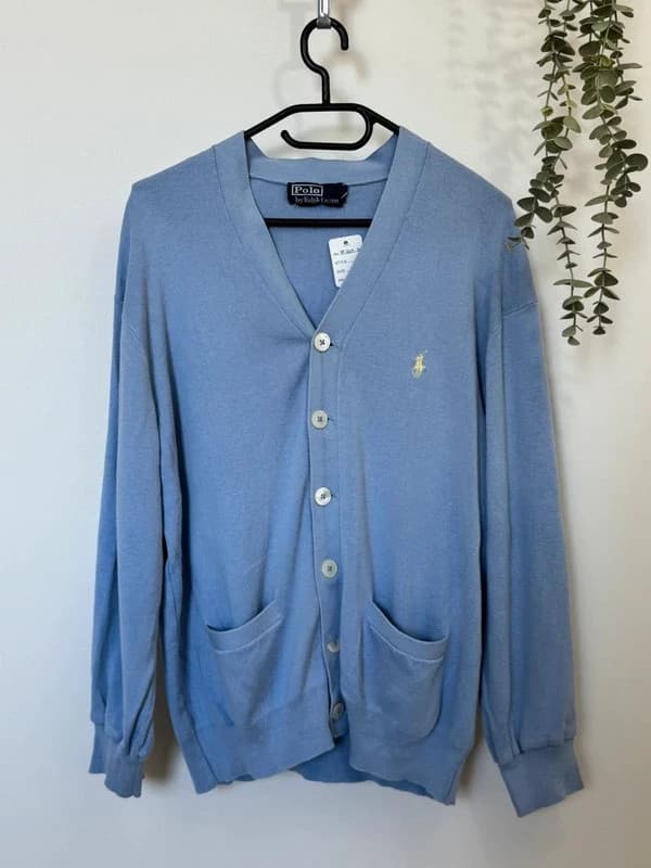 קרדיגן Polo Ralph Lauren בצבע תכלת, מידה L - FP260750 - תמונה 2/8