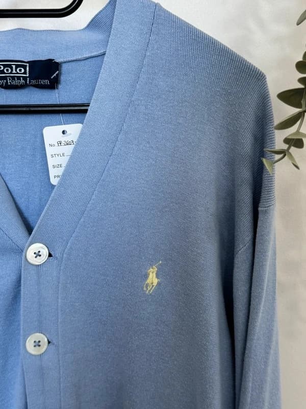 קרדיגן Polo Ralph Lauren בצבע תכלת, מידה L - FP260750 - תמונה 4/8