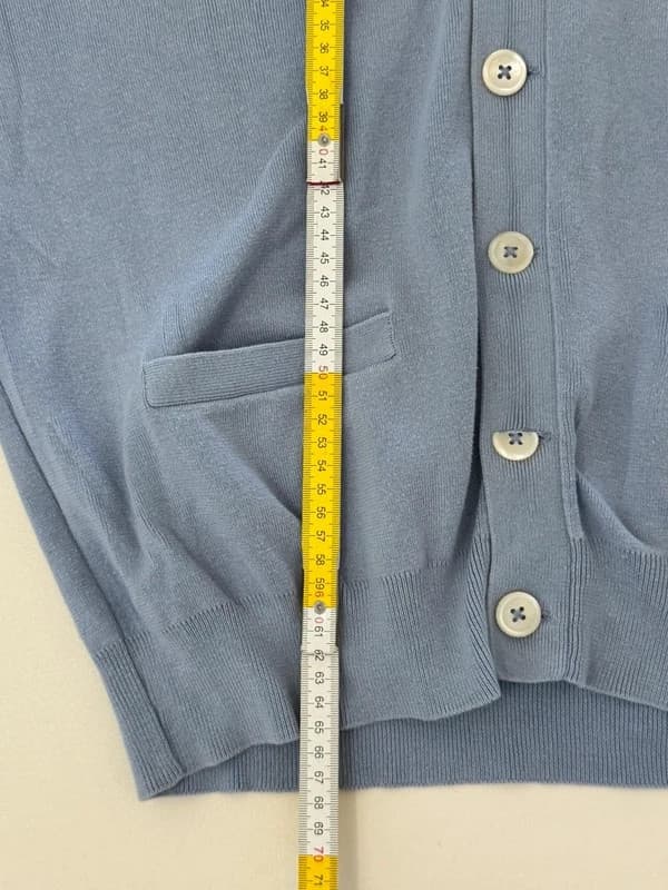 קרדיגן Polo Ralph Lauren בצבע תכלת, מידה L - FP260750 - תמונה 8/8
