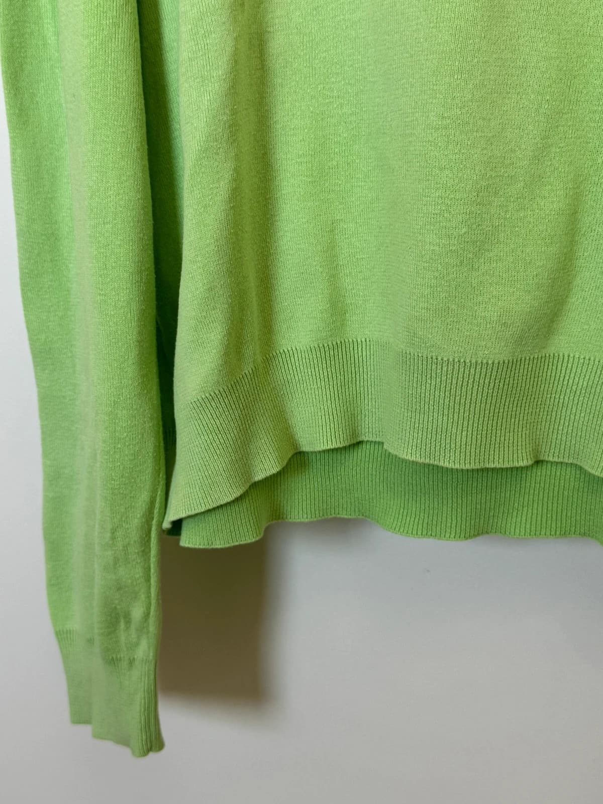 Pull col V Polo Ralph Lauren vert clair taille L - FP260749 - Photo 5/10