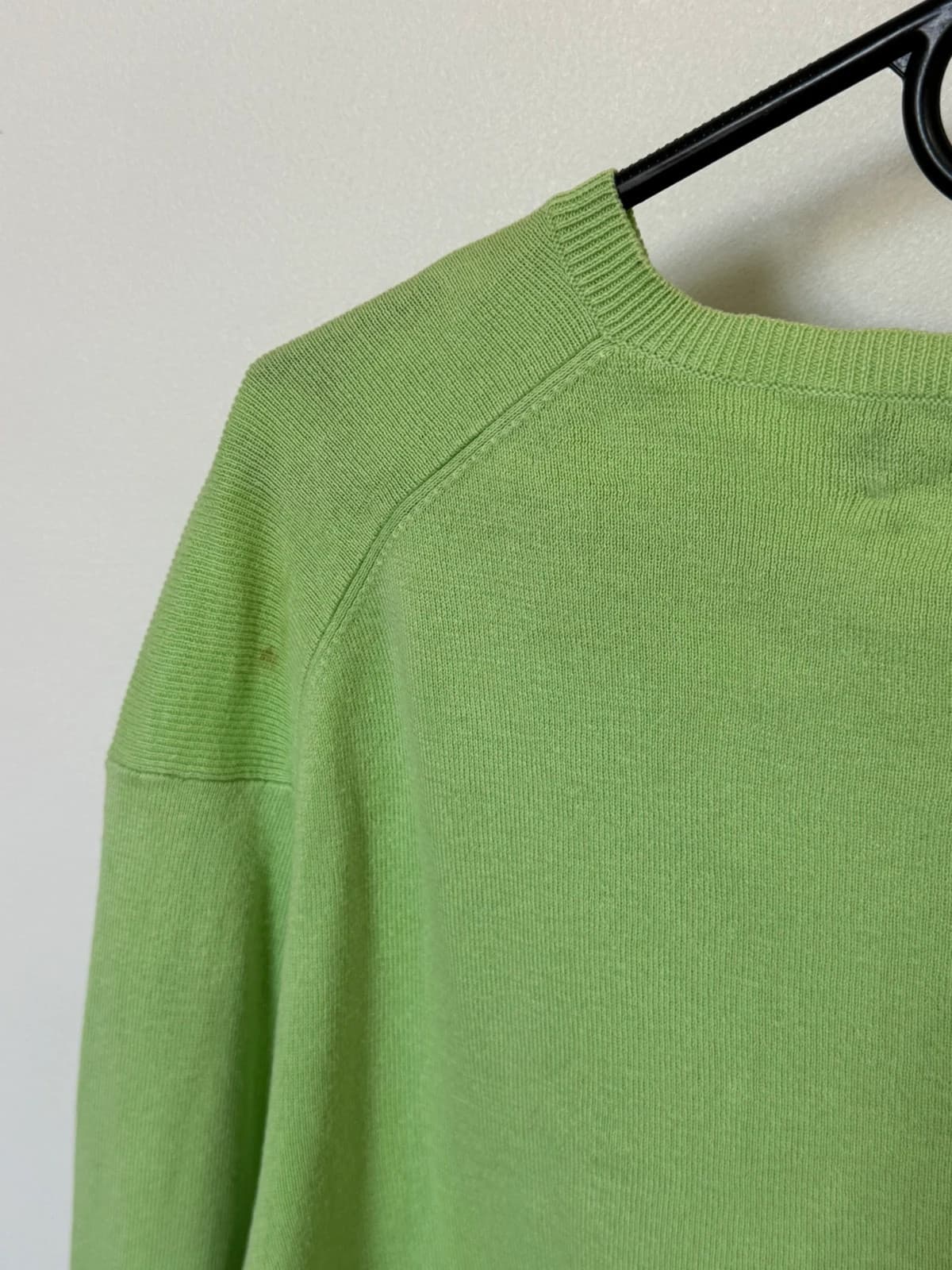 Pull col V Polo Ralph Lauren vert clair taille L - FP260749 - Photo 8/10