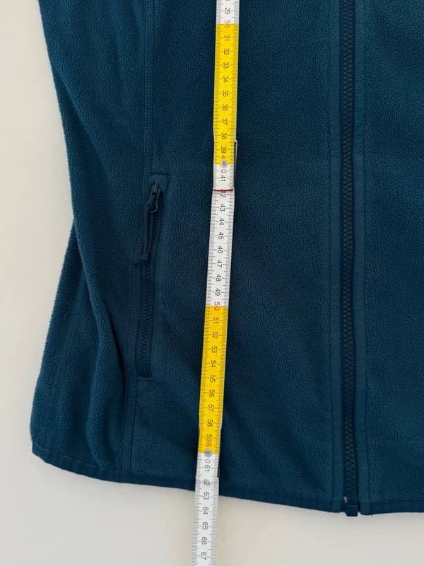Flisinė striukė The North Face petrolio mėlyna, moteriškas dydis M - FP2607170 – nuotrauka 7/7
