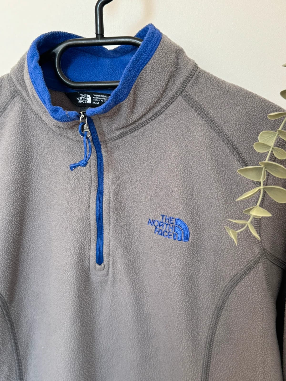 Polaire 1/4 zip The North Face gris bleu taille M - FP260736 - Photo 5/7