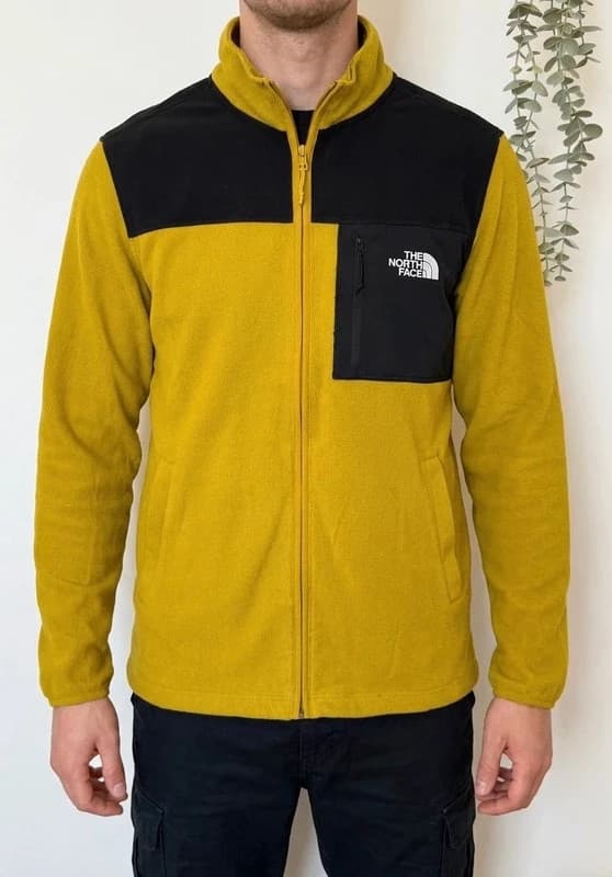 Veste polaire The North Face Denali jaune olive noir taille L - FP260738 - Photo 1/10