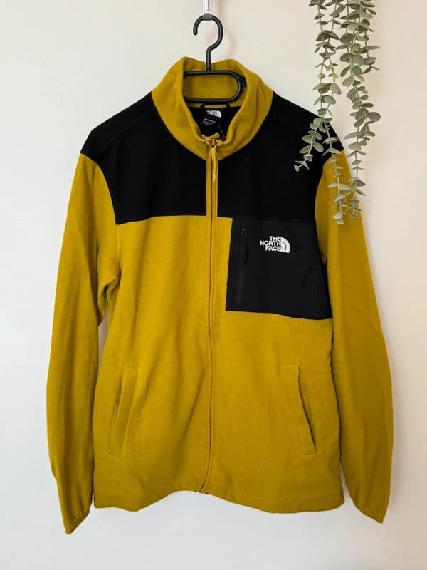 Veste polaire The North Face Denali jaune olive noir taille L - FP260738 - Photo 2/10