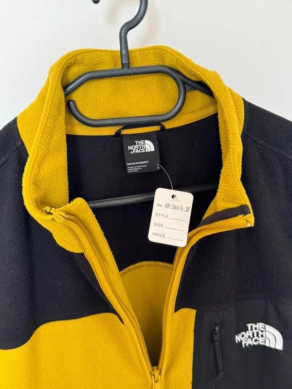 Veste polaire The North Face Denali jaune olive noir taille L - FP260738 - Photo 3/10
