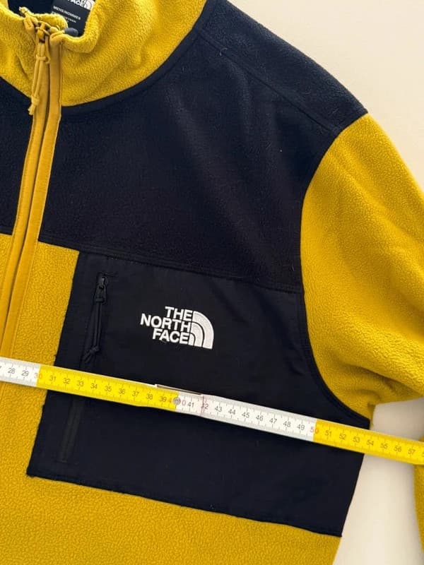 Veste polaire The North Face Denali jaune olive noir taille L - FP260738 - Photo 9/10
