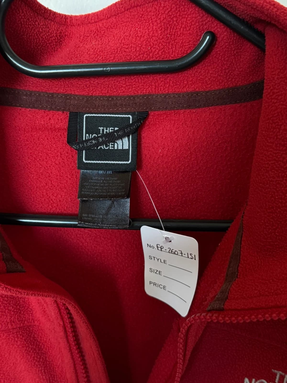 Veste polaire The North Face rouge full zip taille M - FP2607151 - Photo 3/10