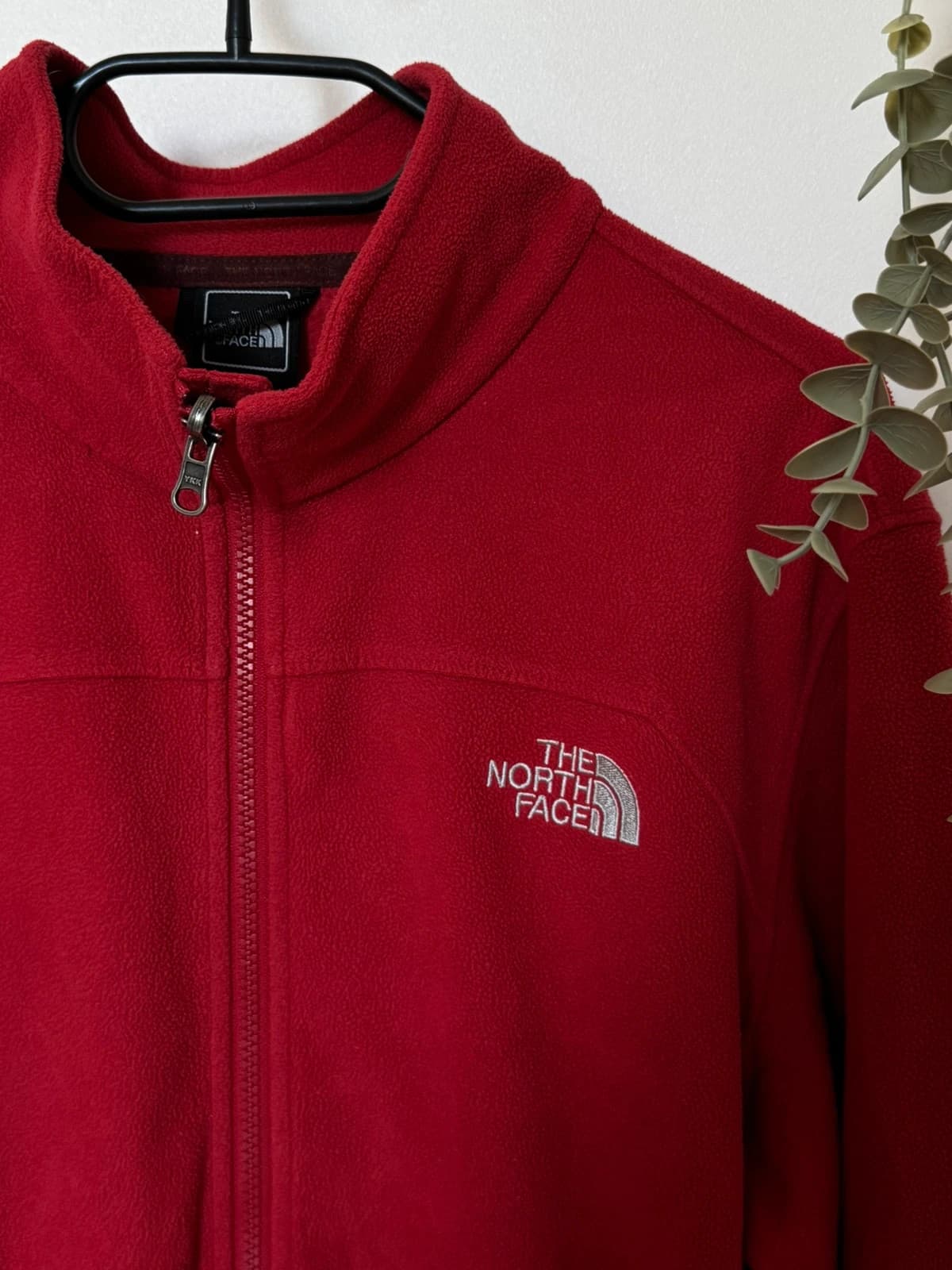 Veste polaire The North Face rouge full zip taille M - FP2607151 - Photo 5/10