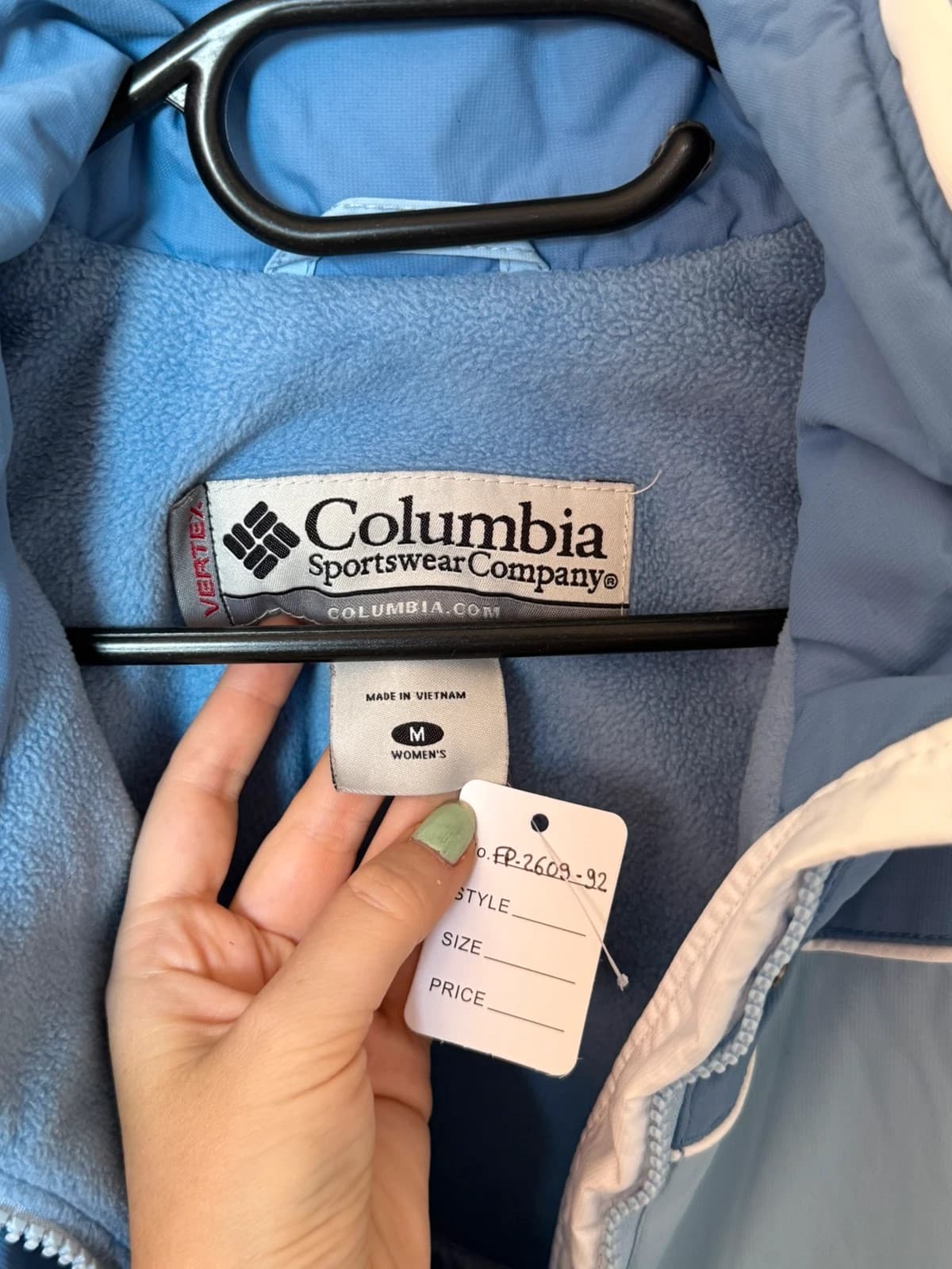 Jaket ski Columbia Vertex biru muda saiz M - FP260992 - Foto 3/14
