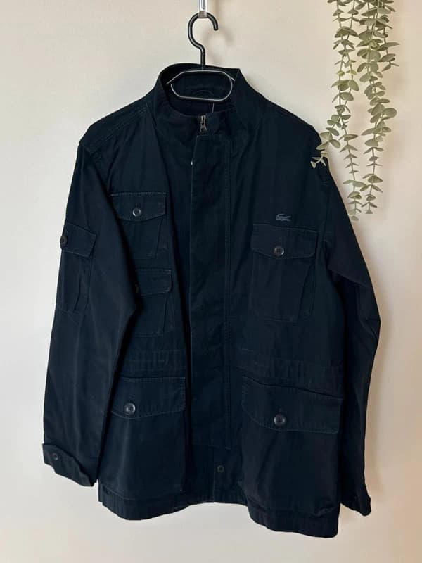 Veste field jacket Lacoste bleu marine taille 48/M - FP260971 - Photo 2/12