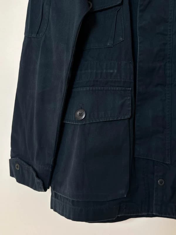 Veste field jacket Lacoste bleu marine taille 48/M - FP260971 - Photo 4/12