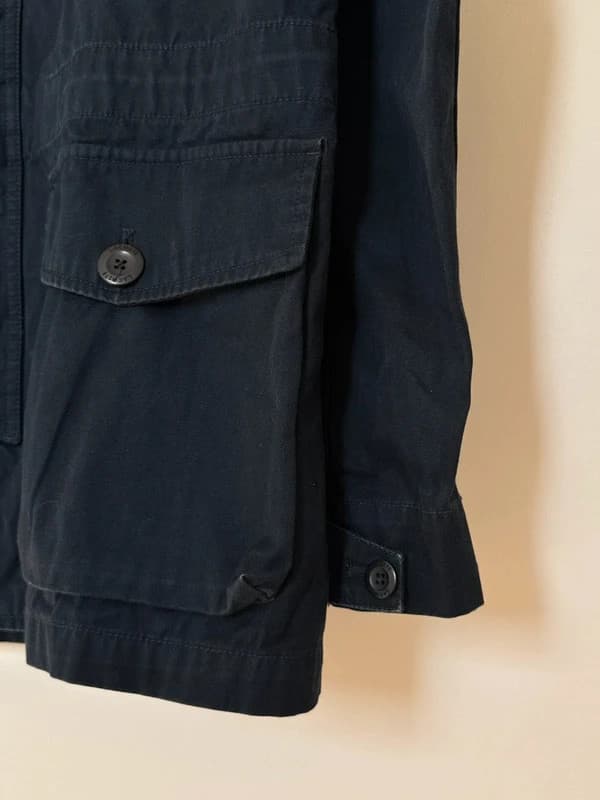 Veste field jacket Lacoste bleu marine taille 48/M - FP260971 - Photo 5/12