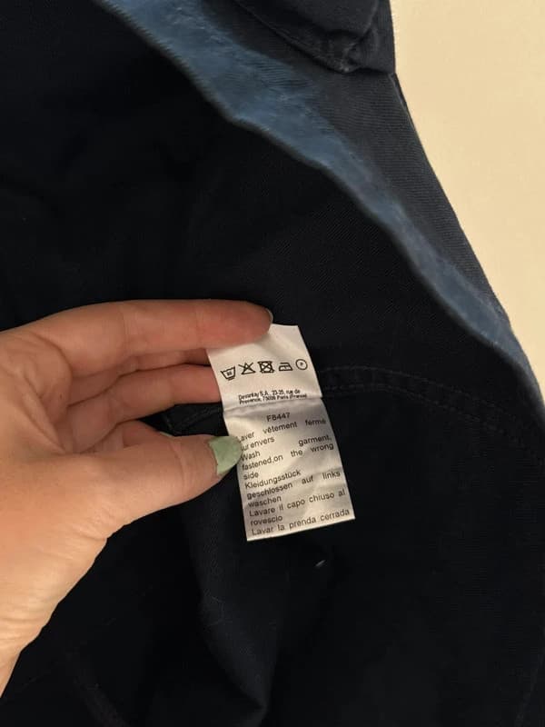 Veste field jacket Lacoste bleu marine taille 48/M - FP260971 - Photo 8/12